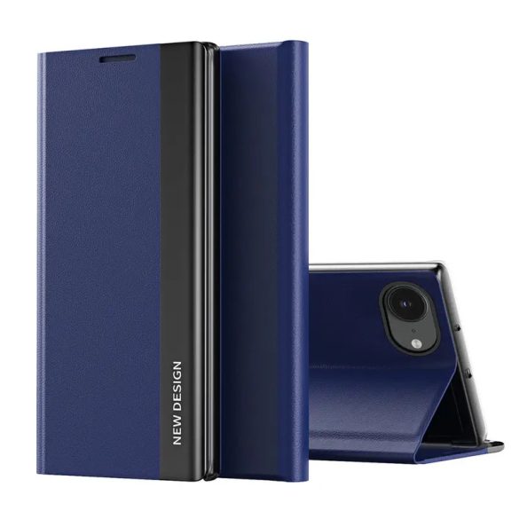 Sleep Pro könyvtok iPhone 16e - kék