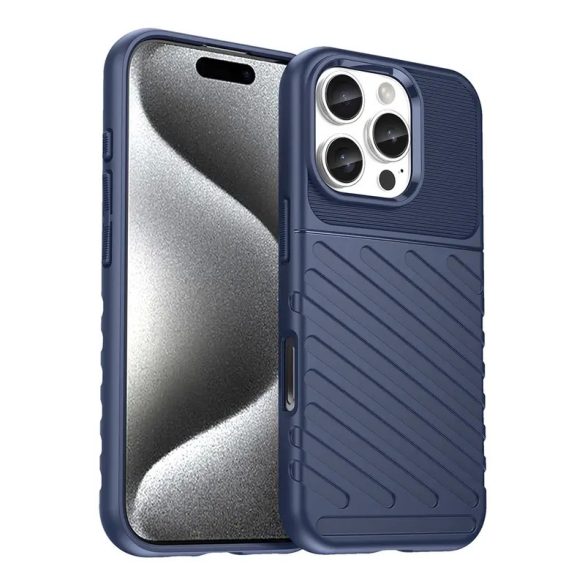 Thunder Armored tok iPhone 16e - kék
