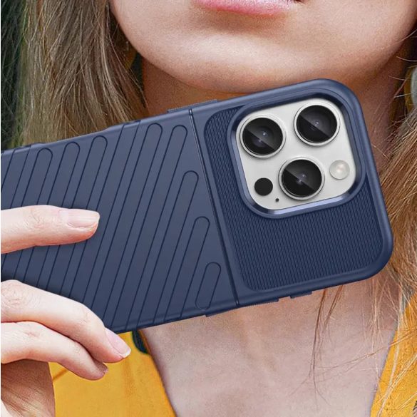 Thunder Armored tok iPhone 16e - kék
