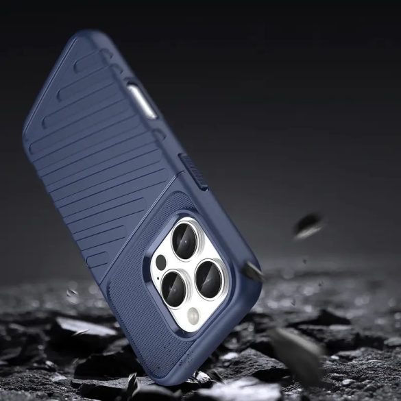 Thunder Armored tok iPhone 16e - kék