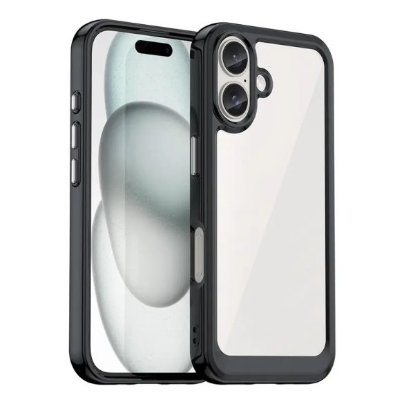 Outer Space tok iPhone 16e - fekete