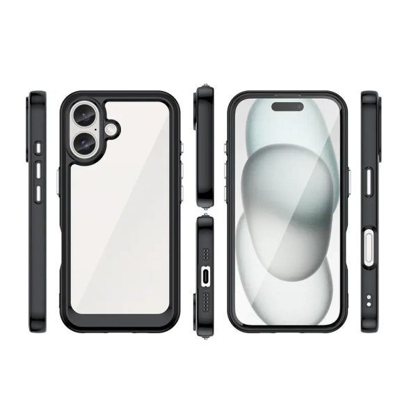 Outer Space tok iPhone 16e - fekete