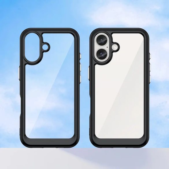 Outer Space tok iPhone 16e - fekete