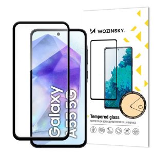 Wozinsky edzett üveg fekete szegéllyel Samsung Galaxy S25 Edge