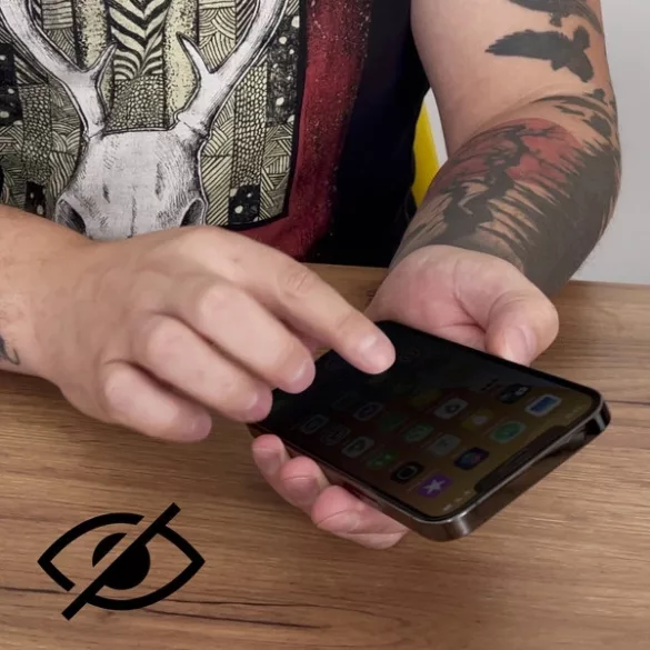 Wozinsky Privacy Glass betekintésvédett edzett üveg fekete szegéllyel Samsung Galaxy A06 4G/Samsung Galaxy A06 5G - 2 db