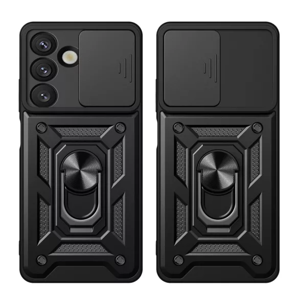Hybrid Armor Camshield tok Oppo A5 Pro 4G/5G - fekete