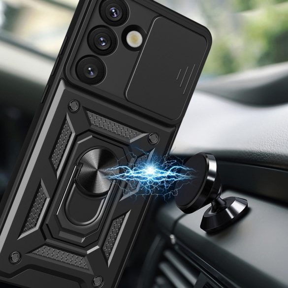 Hybrid Armor Camshield tok Xiaomi 15 - fekete