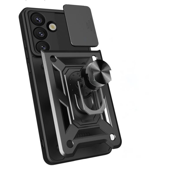 Hybrid Armor Camshield tok Nothing Phone (3a) - fekete