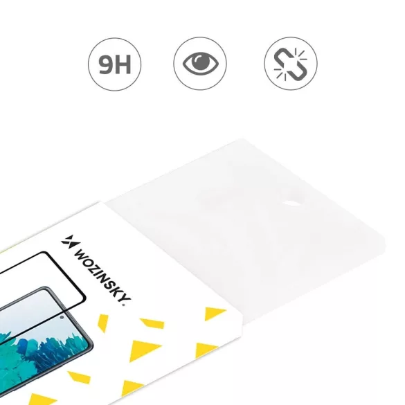 Wozinsky 9H edzett üveg fekete szegéllyel Xiaomi Redmi Note 14S - 2 db