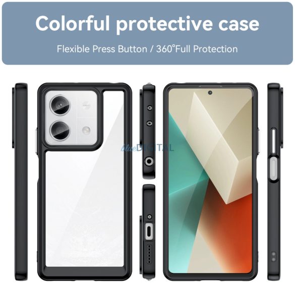 Outer Space tok Xiaomi Redmi Note 13 Pro 4G - fekete