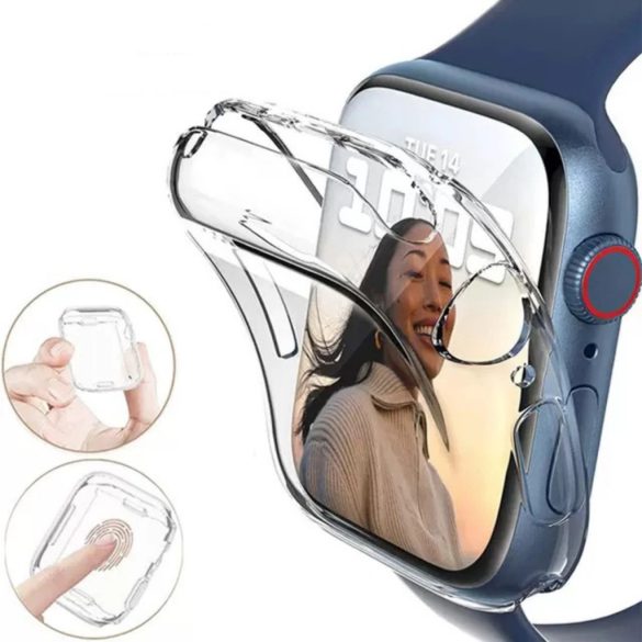 Ultra Clear tok Apple Watch Ultra 49mm  - átlátszó