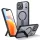 Hybrid Armor X MagSafe-kompatibilis tok iPhone 17 Pro - fekete