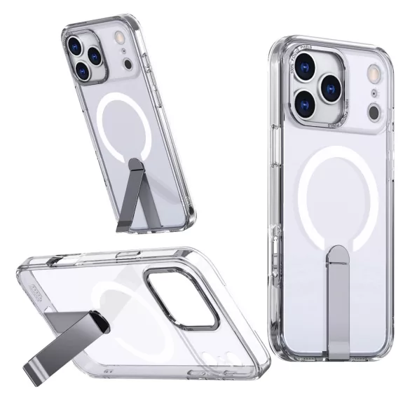 Hybrid Armor X MagSafe-kompatibilis tok iPhone 17 Pro - átlátszó