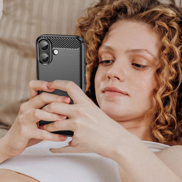 Carbon tok iPhone 17 - fekete