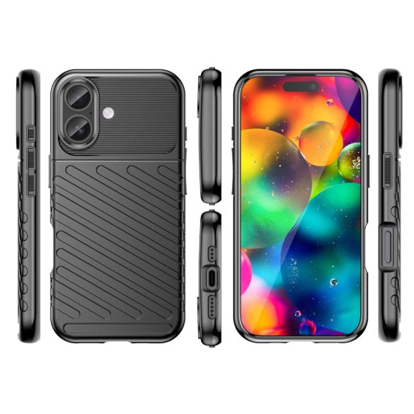 Thunder tok iPhone 17 - fekete