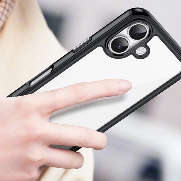 Outer Space tok iPhone 17 - átlátszó fekete