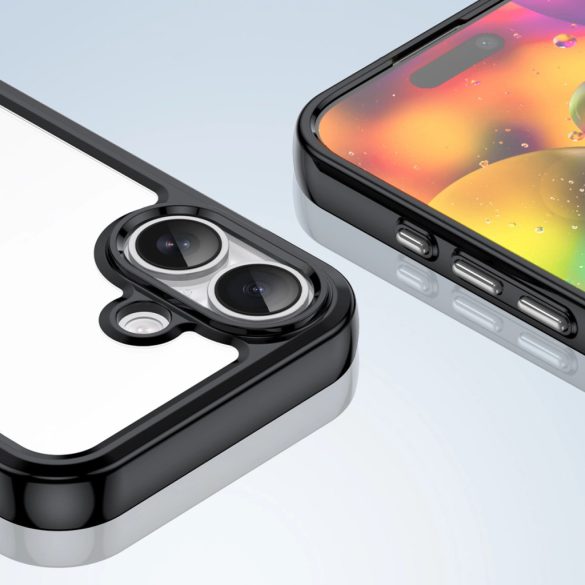 Outer Space tok iPhone 17 - átlátszó fekete