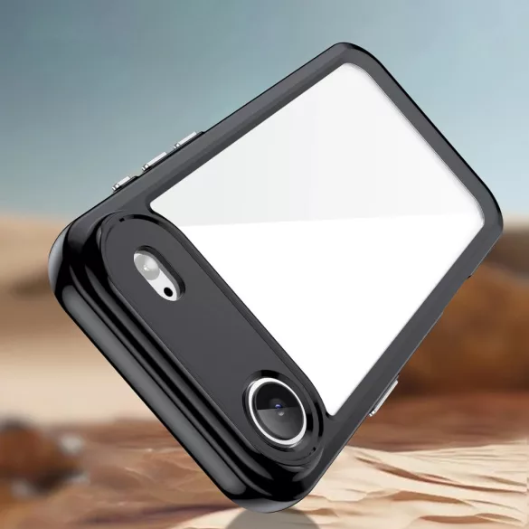 Outer Space tok iPhone Air - átlátszó fekete