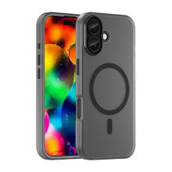   Magnetic Abrasive MagSafe-kompatibilis tok iPhone 17 - fekete