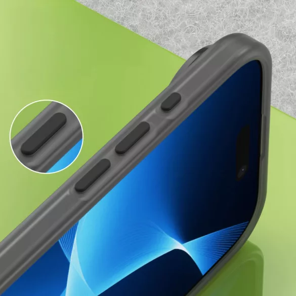 Magnetic Abrasive MagSafe-kompatibilis tok iPhone Air - fekete