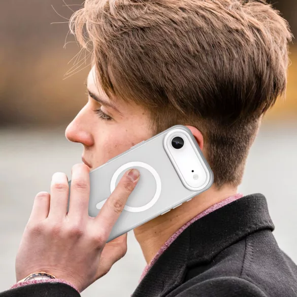 Magnetic Abrasive MagSafe-kompatibilis tok iPhone Air - fehér