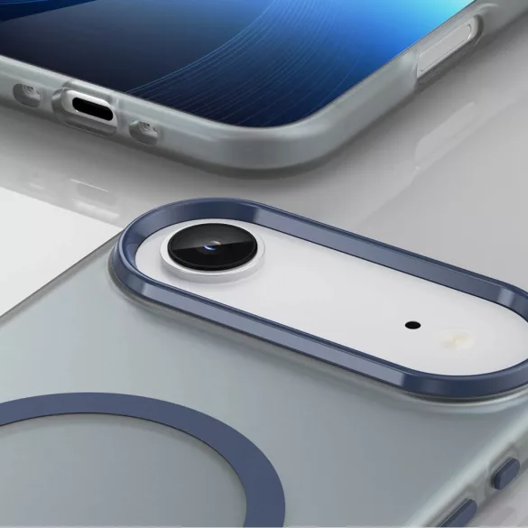 Magnetic Abrasive MagSafe-kompatibilis tok iPhone Air - kék