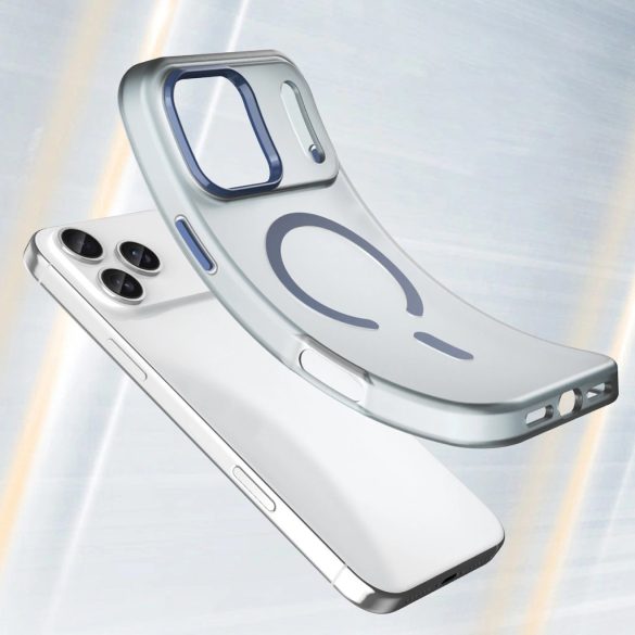 Magnetic Abrasive MagSafe-kompatibilis tok iPhone 17 Pro Max - kék