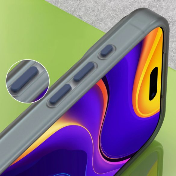 Magnetic Abrasive MagSafe-kompatibilis tok iPhone 17 Pro Max - kék