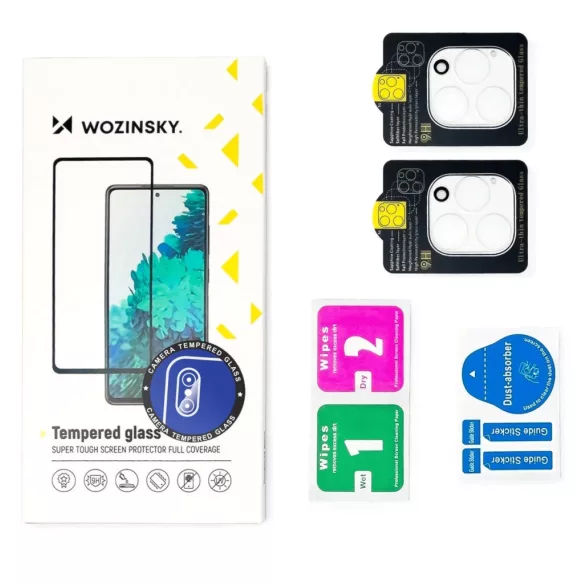 Wozinsky Full Camera Glass kamera lencse védő edzett üveg Samsung Galaxy Z Flip7 - 2 db