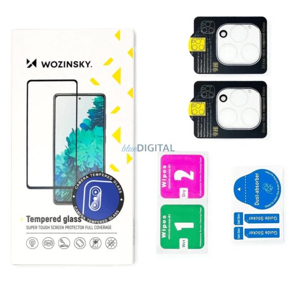 Wozinsky Full Camera Glass kamera lencse védő edzett üveg iPhone 17 Pro - 2 db