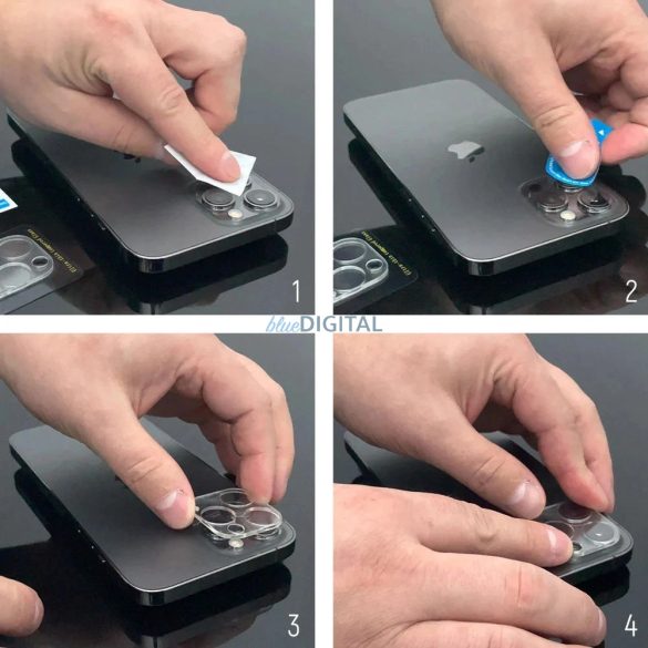 Wozinsky Full Camera Glass kamera lencse védő edzett üveg iPhone 17 Pro - 2 db