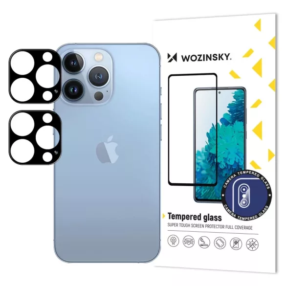 Wozinsky Full Camera Glass kamera lencse védő edzett üveg iPhone Air - 2 db