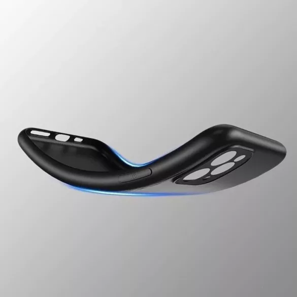 Puha tok iPhone 17 Air készülékhez - Fekete