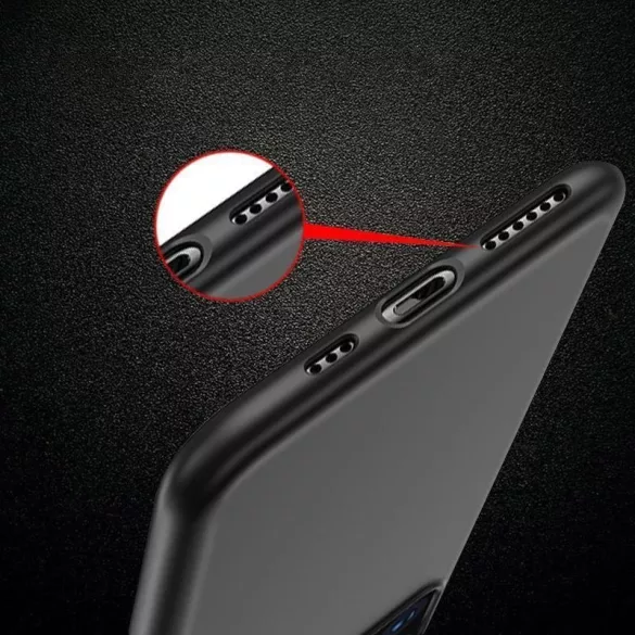 Puha tok iPhone 17 Air készülékhez - Fekete