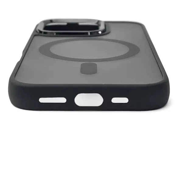 Divatos tok kompatibilis a MagSafe iPhone 17 készülékkel - fekete