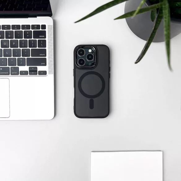 MagSafe kompatibilis tok iPhone 17 Air készülékhez - Fekete