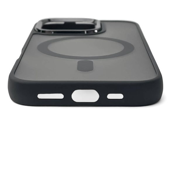 MagSafe kompatibilis divat tok Samsung Galaxy A17 készülékhez - matt fekete