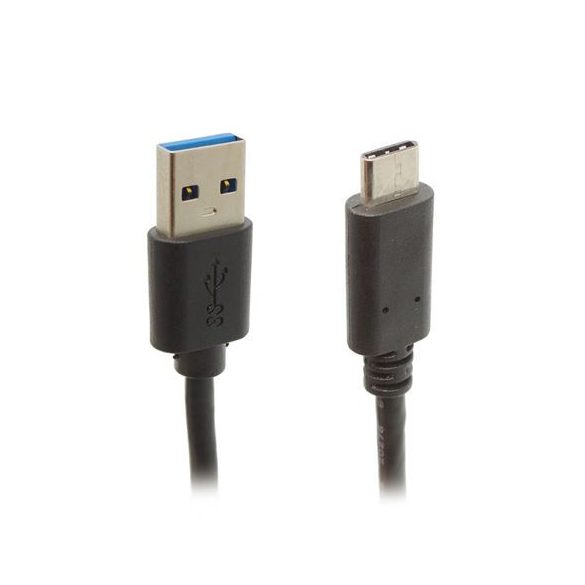 Kábel Type-c USB USB 3.0 Fekete 1M