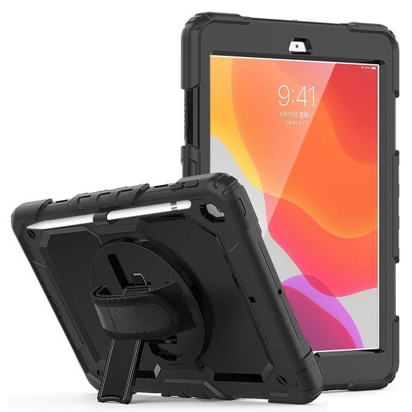 Tech-Protect Solid360 tok iPad 10.2" 7/8/9 gen. - fekete