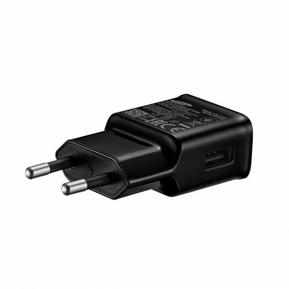 Samsung gyári töltő 1xUSB-A csatlakozóval 2A [EP-TA20EBE] fekete