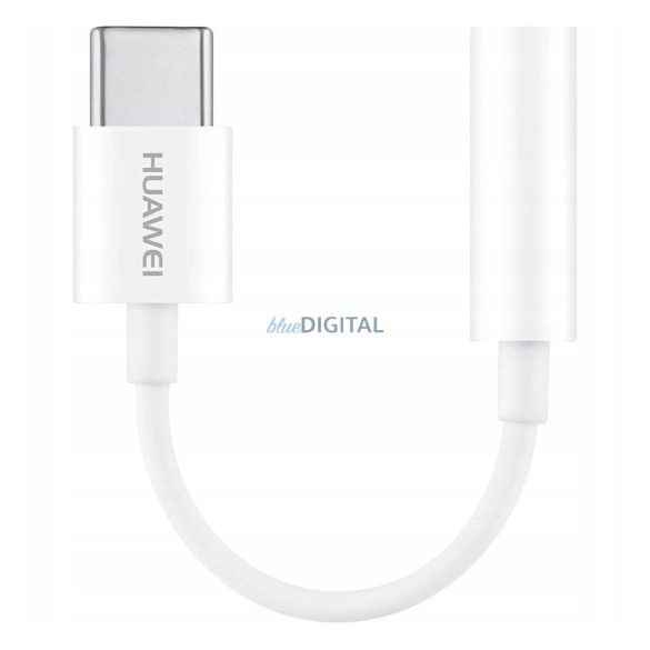 Huawei CM20 Type-C - 3,5mm Jack adapter - fehér