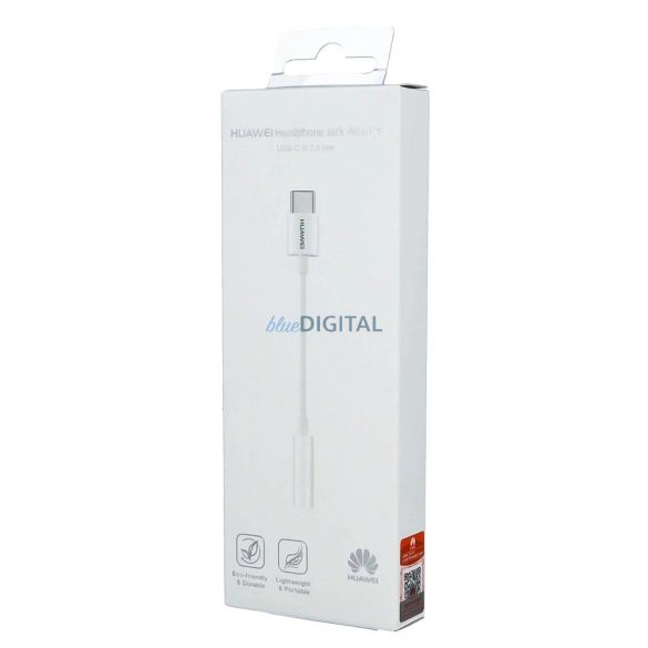 Huawei CM20 Type-C - 3,5mm Jack adapter - fehér