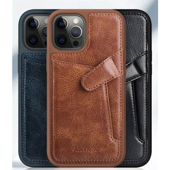 Nillkin Aoge Leather tok iPhone 12 mini - barna 