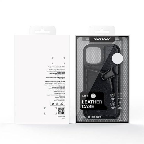 Nillkin Aoge Leather tok iPhone 12 mini - barna 