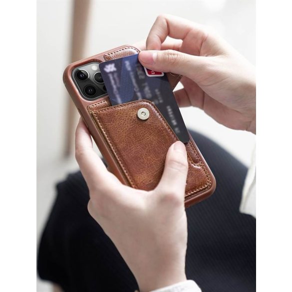 Nillkin Aoge Leather tok iPhone 12 mini - barna 