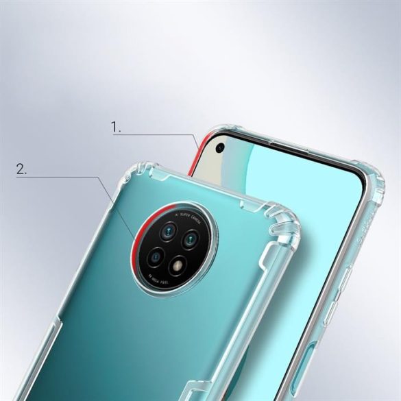 Nillkin Nature TPU tok Gel Ultra Slim tok Xiaomi redmi Note 9T 5G átlátszó