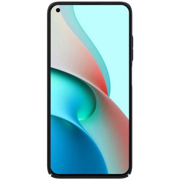 Nillkin Super Frosted Shield tok + kitámasztóval a Xiaomi redmi Note 9T 5G fekete