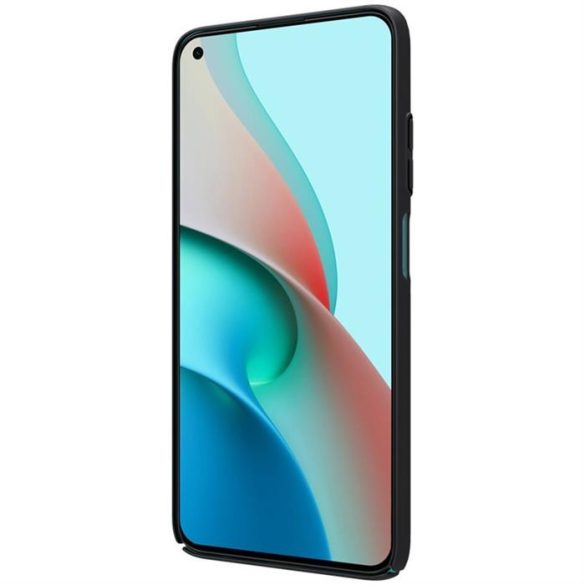 Nillkin Super Frosted Shield tok + kitámasztóval a Xiaomi redmi Note 9T 5G fekete