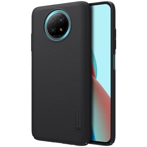 Nillkin Super Frosted Shield tok + kitámasztóval a Xiaomi redmi Note 9T 5G fekete