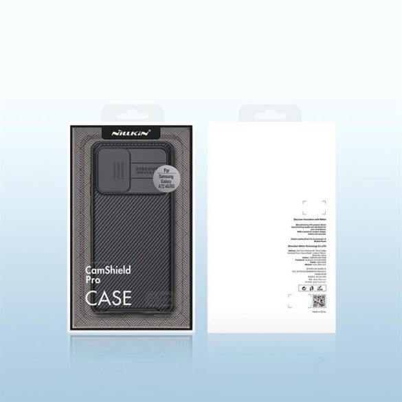Nillkin CamShield Pro tok tartós kamera védelmi pajzs Samsung Galaxy A72 4G fekete